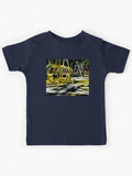 Kiddie Swing Brush Strokes Kids T-Shirt