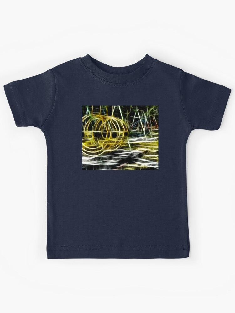 Kiddie Swing Brush Strokes Kids T-Shirt