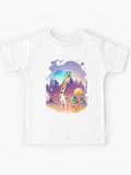 Curious giraffe Kids T-Shirt
