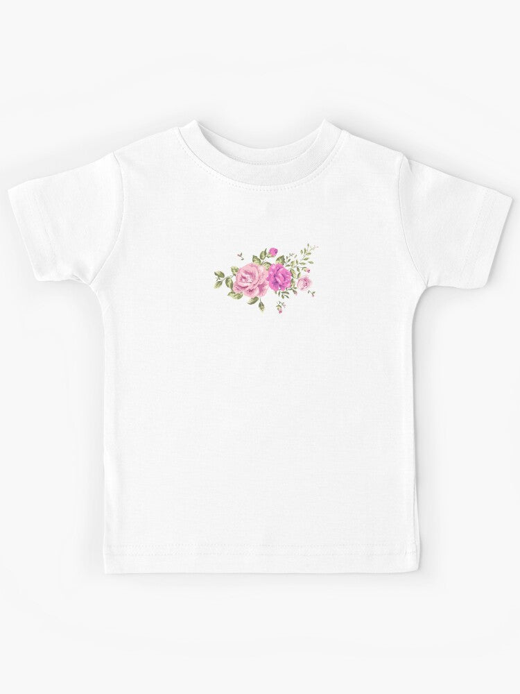 Floral Pattern Kids T-Shirt