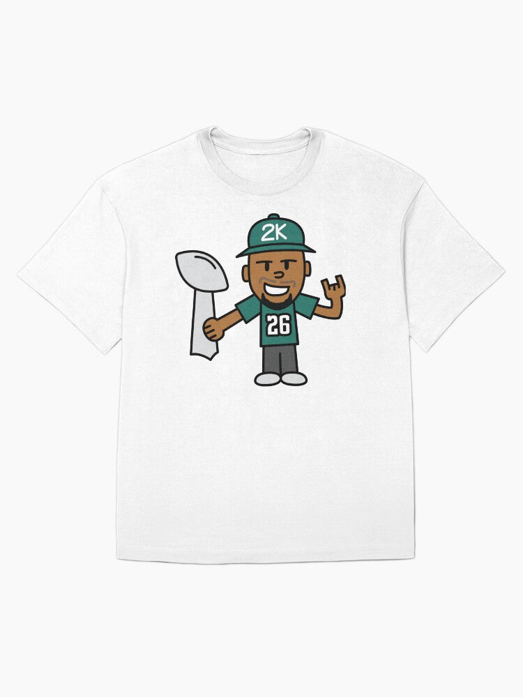 Star Running Back Super Bowl Oversized T-Shirt