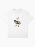 Football Team Goose Oversized T-Shirt