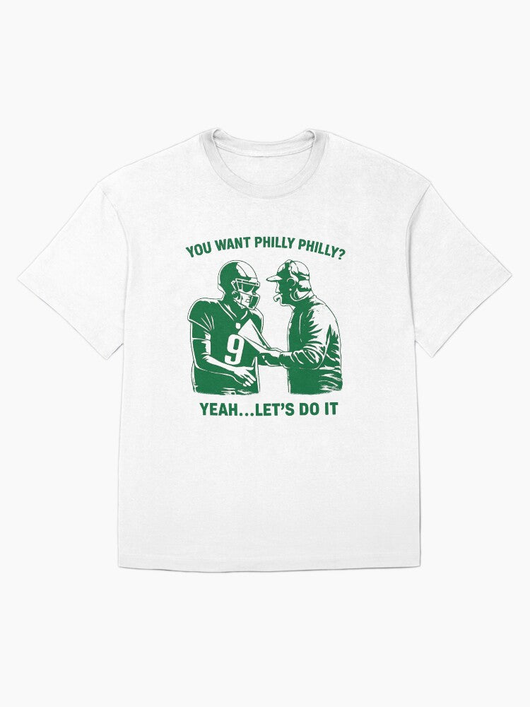 Philly Special Green Oversized T-Shirt