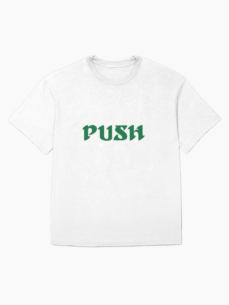 Push Football Team Oversized T-Shirt