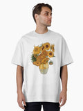Van Gogh sunflowers Oversized T-Shirt