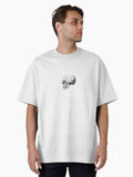 Vintage anatomical medical skull illustration Oversized T-Shirt
