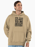 Too Clumsy Premium Oversized Hoodie