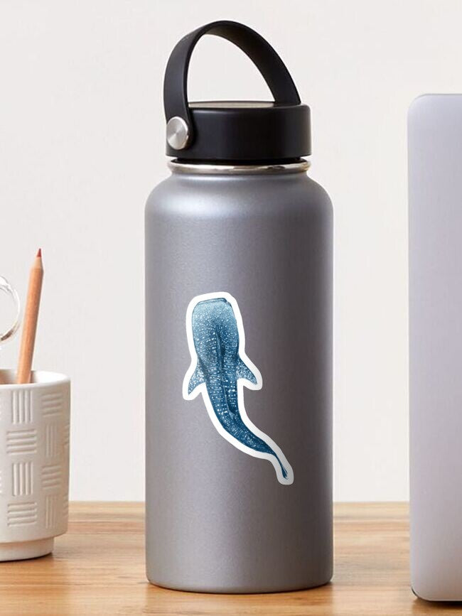 Whale Shark Surfacing Sticker