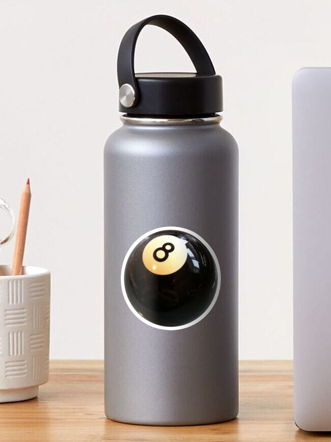 8 ball sticker