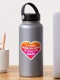 now I'm gay Sticker