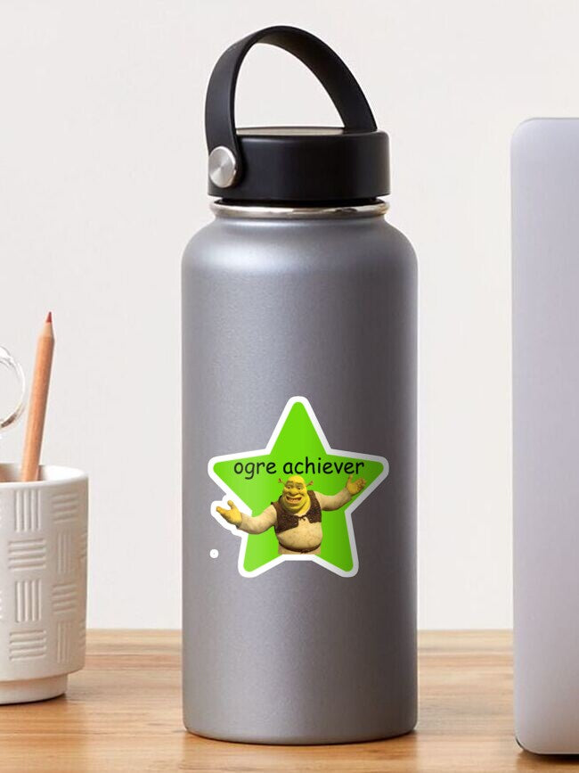 shrek pun Sticker