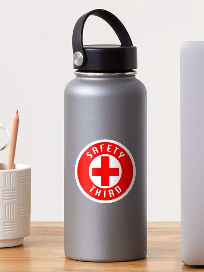 Safety Third Sticker
