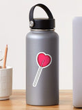 Heart Lolly Sticker