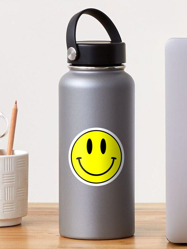 Acid House Smile Face Sticker