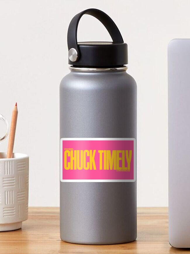Chuck Timely Sticker
