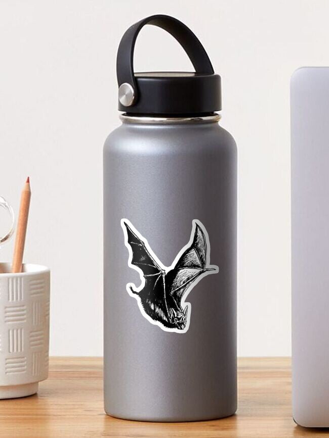 Graveyard Bat Sticker