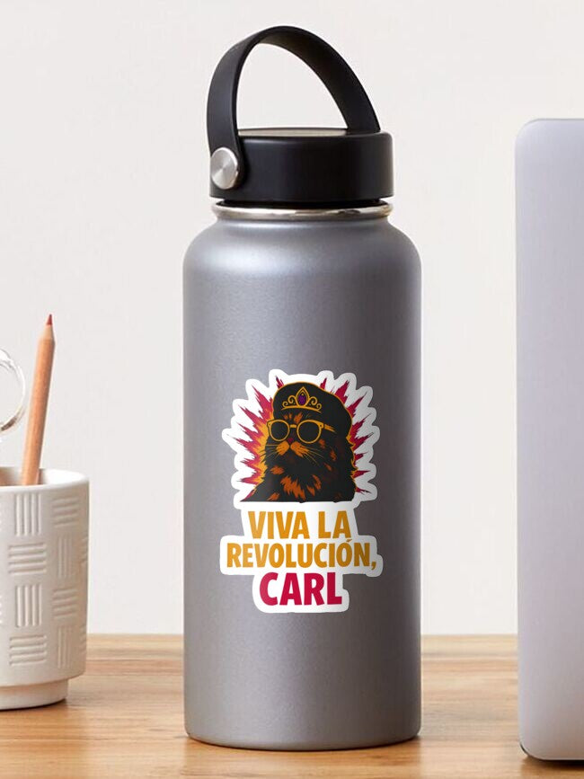 Viva La Revolucion Carl Fan Art Sticker