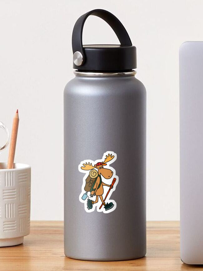 Moose on a Mission Sticker