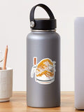 The Great Wave of Coffee Sticker