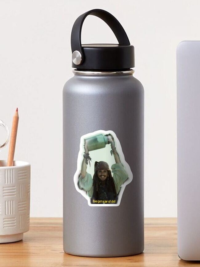 I've got a jar of dirt Sticker