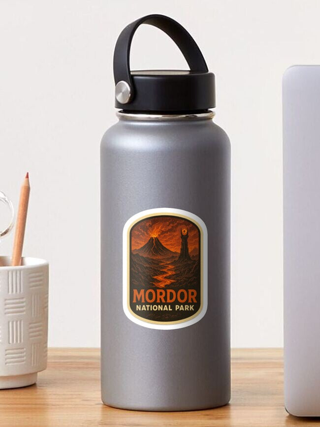 Mordor National Park Sticker