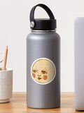 Vintage Moon Cherub Sticker