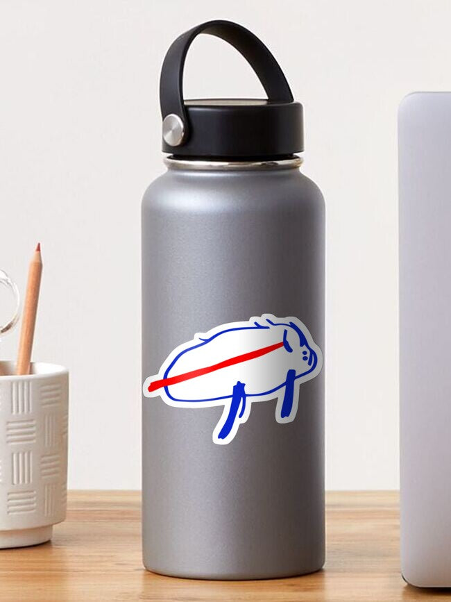 Josh Allen Potato Buffalo Drawing Sticker