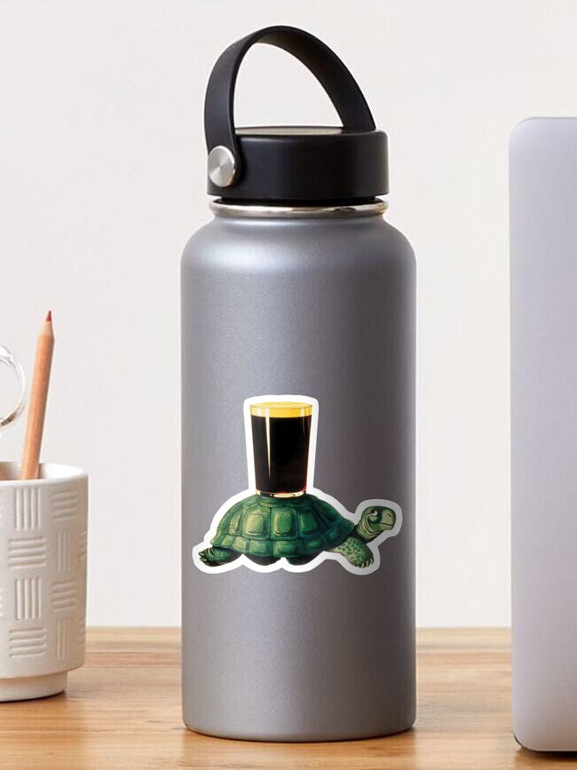 Guinness Turtle Sticker