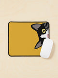 Tuxedo Cat Is Watching You Mouse Pad