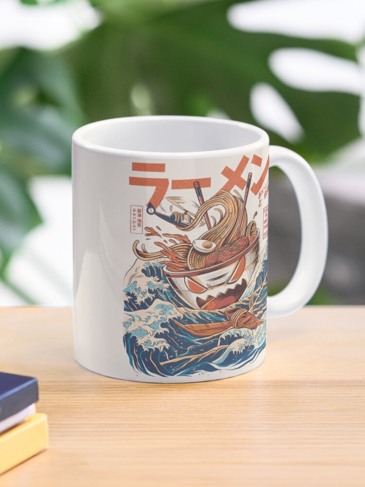 The Great Ramen off Kanagawa Coffee Mug