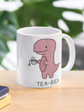 'Tea-Rex' Illustration Coffee Mug