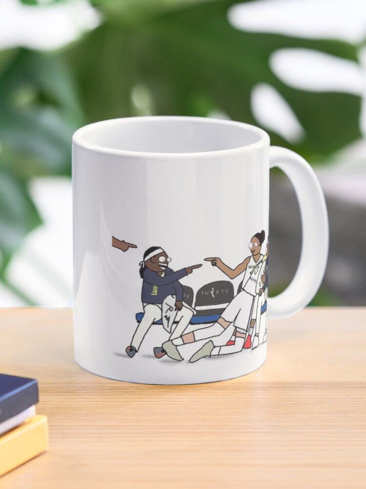 Dallas Wings Bench Coffee Mug