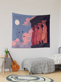 Caryatids at Dusk Tapestry